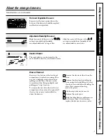 Preview for 7 page of GE TCX22 Owner'S Manual