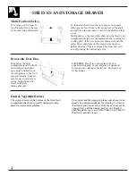 Preview for 4 page of GE TDX11 Use And Care Manual