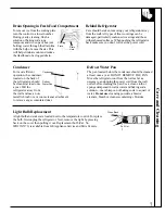 Preview for 7 page of GE TDX11 Use And Care Manual