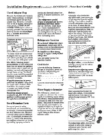 Preview for 4 page of GE TDX24E Use And Care Manual