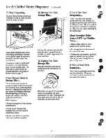 Предварительный просмотр 12 страницы GE TDX24E Use And Care Manual