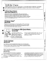 Preview for 11 page of GE TDX9 Use And Care Manual