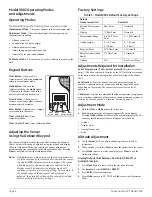 Предварительный просмотр 2 страницы GE Telaire Vaporstat 9002 User Instructions