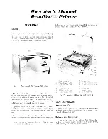 Preview for 3 page of GE TermiNet 300 Operator'S Manual