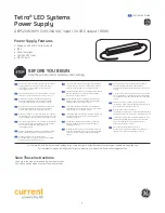 Preview for 1 page of GE Tetra GEPS24W-80M Instruction Manual