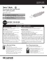 Preview for 1 page of GE Tetra Stick Installation Manual