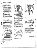 Предварительный просмотр 9 страницы GE TFF19AD Use And Care Manual