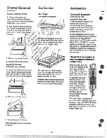 Предварительный просмотр 10 страницы GE TFF19AD Use And Care Manual