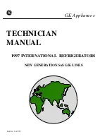 GE TFG20 Technician Manual preview