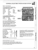 Preview for 9 page of GE TFH22PRSAWW Use And Care Manual