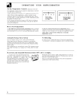 Preview for 4 page of GE TFH22PRSMWW Use And Care & Installation Manual