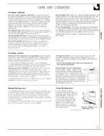 Preview for 11 page of GE TFH22PRSMWW Use And Care & Installation Manual