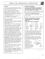 Preview for 15 page of GE TFH22PRSMWW Use And Care & Installation Manual