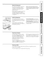 Предварительный просмотр 15 страницы GE TFH22PRXAAA Owner'S Manual