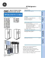 Preview for 1 page of GE TFJ20JR Operation Manual