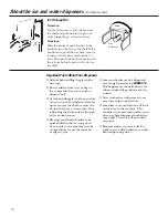 Preview for 16 page of GE TFM20JRB AA Owner'S Manual