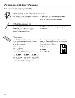 Предварительный просмотр 20 страницы GE TFM20JRB AA Owner'S Manual