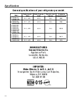 Предварительный просмотр 30 страницы GE TFM20JRB AA Owner'S Manual