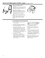 Предварительный просмотр 48 страницы GE TFM20JRB AA Owner'S Manual