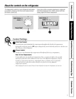 Preview for 5 page of GE TFX20JAXFAA Owner'S Manual