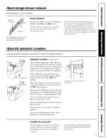 Preview for 9 page of GE TFX20JAXFAA Owner'S Manual