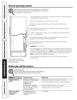 Preview for 18 page of GE TFX20JAXFAA Owner'S Manual