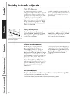 Preview for 62 page of GE TFX20JAXFWW Owner'S Manual