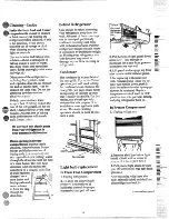 Preview for 11 page of GE TFX20RN Use & Care Manual