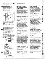 Preview for 5 page of GE TFX22P Use And Care Manual