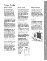 Preview for 13 page of GE TFX22R Use And Care Manual