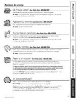 Preview for 49 page of GE TFX22ZPBEAA Owner'S Manual