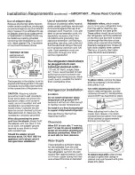 Preview for 4 page of GE TFX24E Use And Care Manual