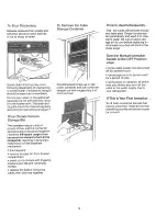 Preview for 12 page of GE TFX24E Use And Care Manual