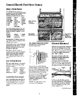 Предварительный просмотр 15 страницы GE TFX24F Use And Care Manual