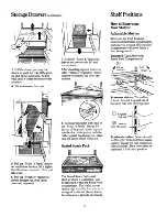 Предварительный просмотр 16 страницы GE TFX24F Use And Care Manual