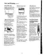 Preview for 19 page of GE TFX24F Use And Care Manual