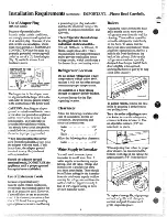 Preview for 4 page of GE TFX24S User And Care