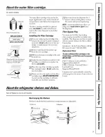 Preview for 9 page of GE TFX25PRB Owner'S Manual