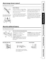 Предварительный просмотр 11 страницы GE TFX25PRBABB Owner'S Manual