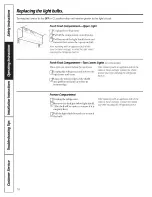 Preview for 16 page of GE TFX25PRY Owner'S Manual