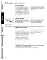 Preview for 62 page of GE TFX25ZPBEAA Owner'S Manual