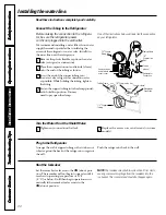 Предварительный просмотр 20 страницы GE TFX26PPDAWW Owner'S Manual