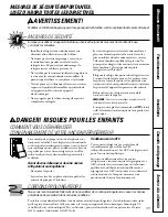 Предварительный просмотр 33 страницы GE TFX26PPDAWW Owner'S Manual