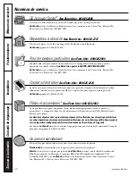 Предварительный просмотр 56 страницы GE TFX26PPDAWW Owner'S Manual