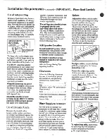 Preview for 4 page of GE TFX27E Use And Care Manual