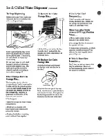 Preview for 12 page of GE TFX27E Use And Care Manual