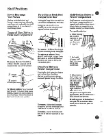 Preview for 16 page of GE TFX27E Use And Care Manual