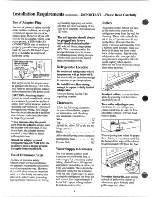 Preview for 4 page of GE TFX27EM Use And Care Manual