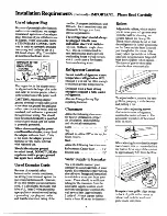 Preview for 4 page of GE TFX27F Use And Care Manual