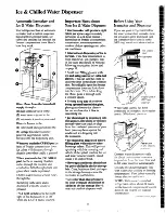 Preview for 11 page of GE TFX27F Use And Care Manual